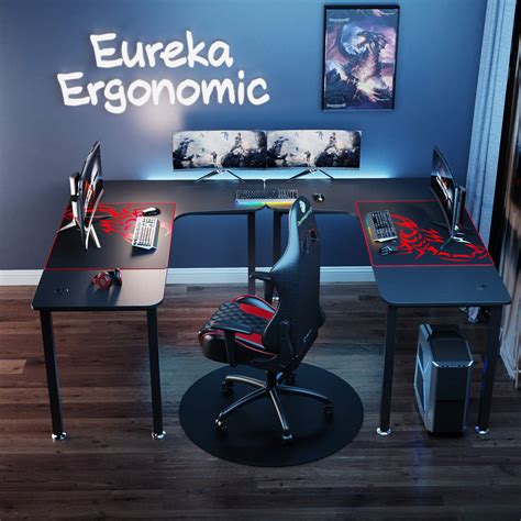 Buy Eureka Ergonomic Gaming Deskl Shaped Corner Desk Large Gamer
