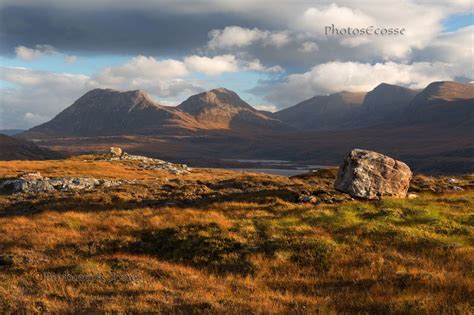 Aird Of Coigach Inverpolly Hills Changing Light North West Geopark