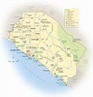 California Orange County Map • Mapsof.net