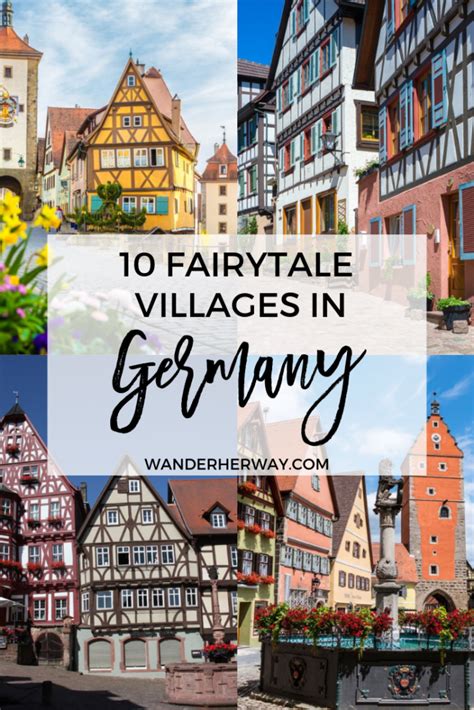 12 Gorgeous Fairytale Villages In Germany Wander Her Way Germany
