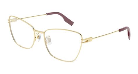 Mcq Optical Frame Woman Gold Gold Transparent SAY Motala Optometrist