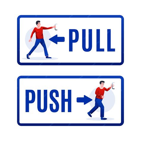Push Pull Sign Ph