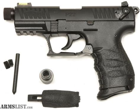 Armslist For Sale Walther P22 With Threaded Barrel