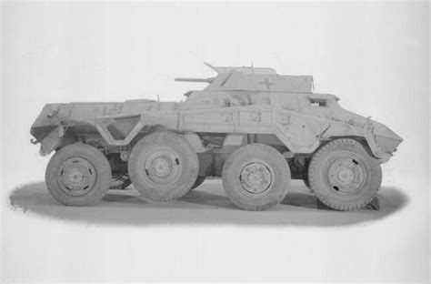 Armor Germany 172 Ww2 Vehicle Sdkfz 2341 Schwerer Panzerspahwagen