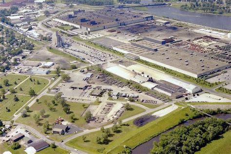 Waterloo Iowa John Deere Plant Cedar River Aerial View Flickr