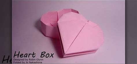 How To Fold A Heart Shaped Box For Valentines Day Heart Shape Ts