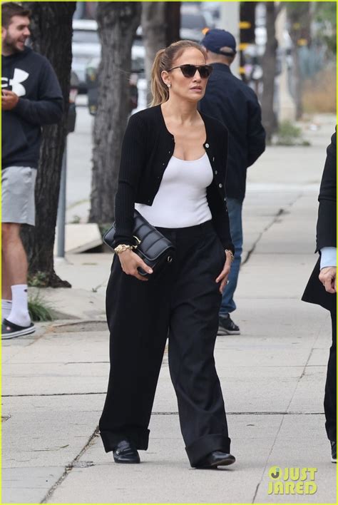 Jennifer Lopez Keeps It Cute And Casual For Shopping Trip With A Friend