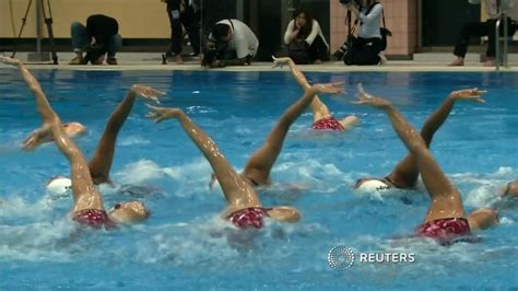 Japan Synchronized Swim Team Yearns For Former Glory