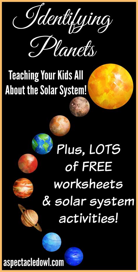 Solar System Charts Free Printable Free Printable