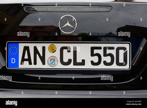 License Plate Germany Hi Res Stock Photography And Images Alamy