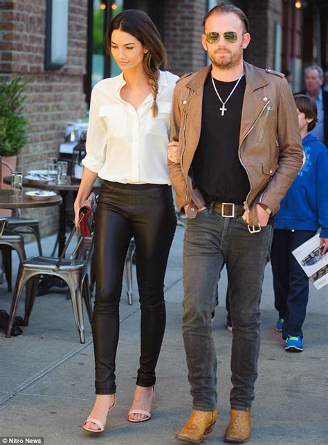 Lily Aldridge Shows Day To Evening Style As She Heads On Date Night