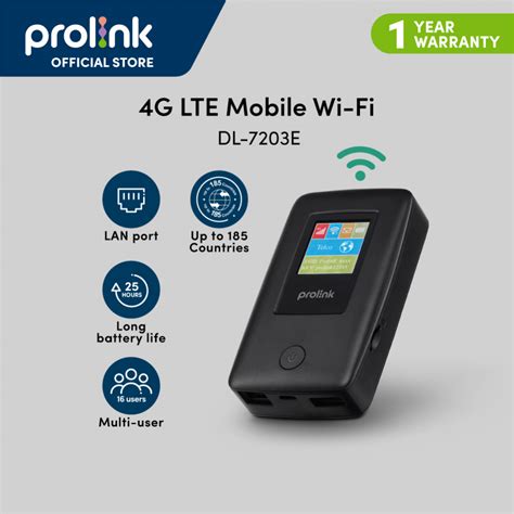 Hours Portable Mifi G Power Bank Prolink G Lte Portable Mobile