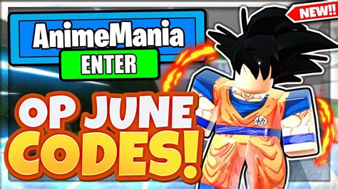 June 2021 All New Secret Op Codes Anime Mania Roblox Youtube