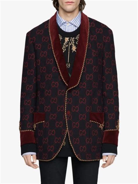 Gucci Gg Flannel Jacket For Men