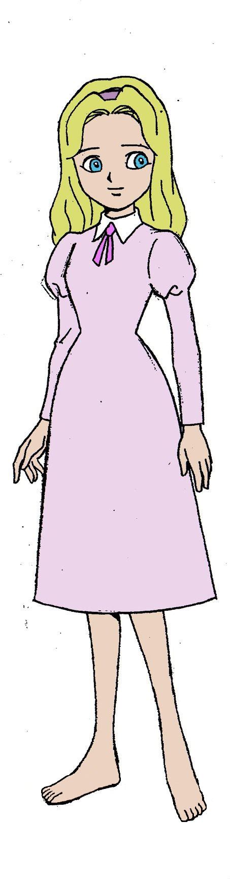 Maria Robotnik Barefoot In Pink Dress Sonic X By Ninjakingofhearts On