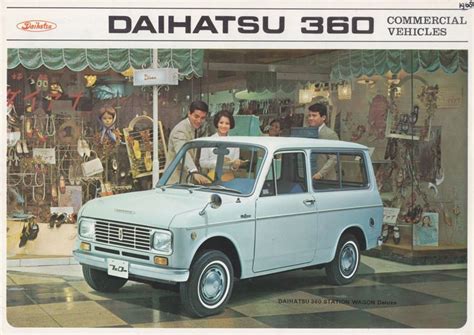 Daihatsu 360 Station Wagon De Luxe Sales Brochure Japan English Text