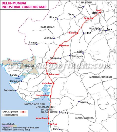 Delhi Mumbai Industrial Corridor Project Dmic Alignment