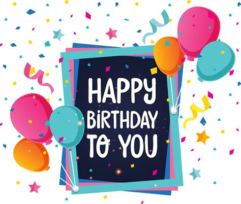 Birthday Celebration Png Images Free Png Image