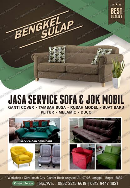 Download contoh spanduk bukber ramadhan 1440 h for. Contoh Desain Brosur Service Sofa - Contoh Desain Banner Spanduk