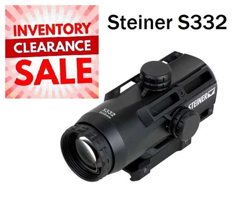 Steiner S332 Prism Sight Wp7tr Reticle Lasers Binoculars Scopes