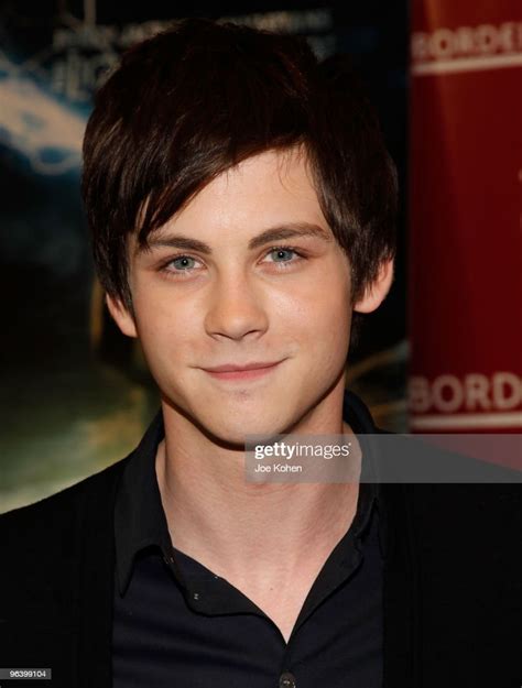 Actor Logan Lerman Promotes Percy Jackson And The Olympians The