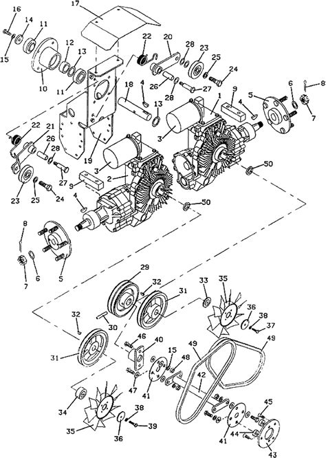 Grasshopper Lawn Mower 721 Drive Assembly Parts Diagrams 1988 The