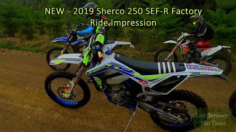 2019 Sherco 250 Sef R Factory First Impression Youtube