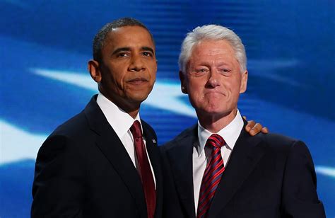 Bill Clinton Obama Together Again CBS News