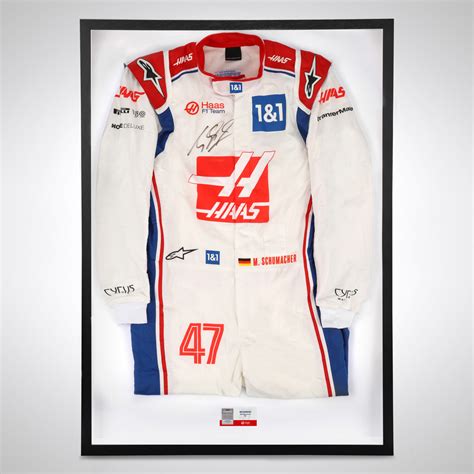 Mick Schumacher Signed Official Replica Race Suit F Authentics