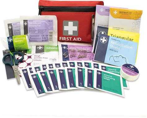 Lewis Plast Premium 92 Piece First Aid Kit Safety Essentials For