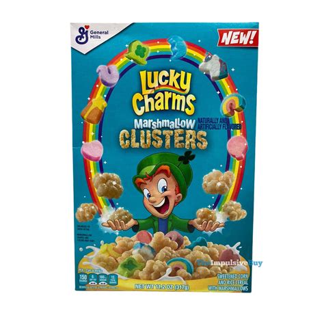 Review Lucky Charms Marshmallow Clusters Cereal The Impulsive Buy