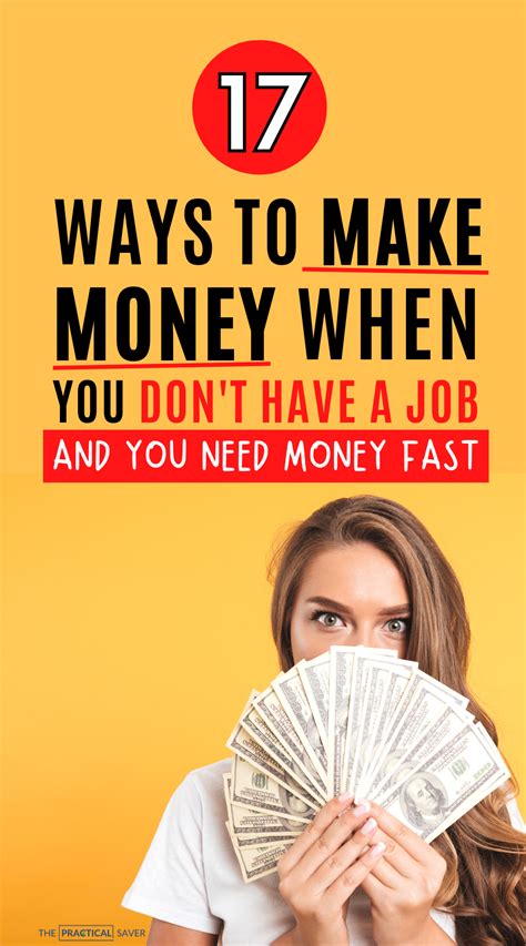 17 Legit Ways To Make Money While Unemployed Saving Money Challenge