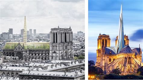 Glass Golden Flames Or A Beam Of Light What Should Replace Notre Dame