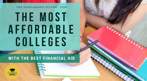 The Most Affordable Colleges With The Best Financial Aid The