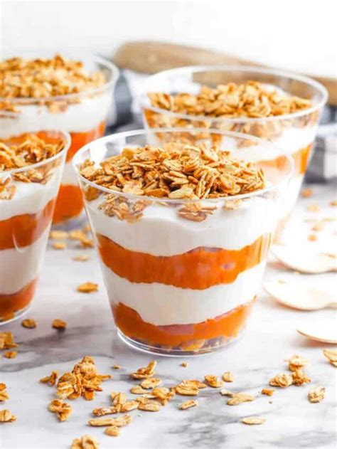Pumpkin Greek Yogurt Parfait Recipe Story The Picky Eater