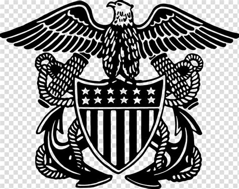 Us Navy Logo Black Background