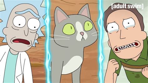 Dont Ask Why The Cat Can Talk Rick And Morty Adult Swim Youtube