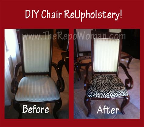 Visit our website today to learn more about our custom services! Step by Step Instructions for Dining Room Chair ReUpholstery! No Sewing Required! - The Repo Woman