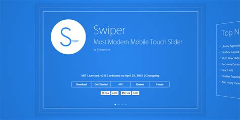 Create Most Modern Mobile Touch Slider With Swiper