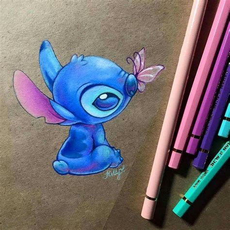 Dibujos De Stitch Para Dibujar A Lapiz Stitch And Angel 1 By