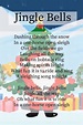Lyrics to Jingle Bells | Nursery rhymes lyrics, Christmas songs for ...