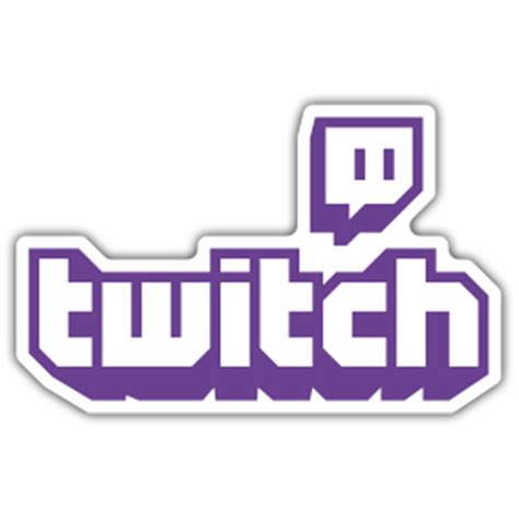 Sticker Twitch Logo