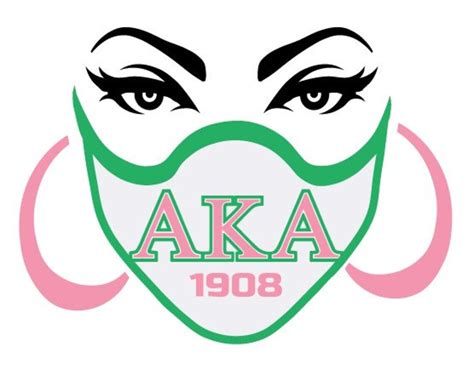 Alpha Kappa Alpha 1908 Masked Lady Cut File Silhouette Etsy