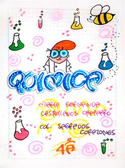 Caratulas Para Cuadernos Quimica Portadas De Quimica Coversgo