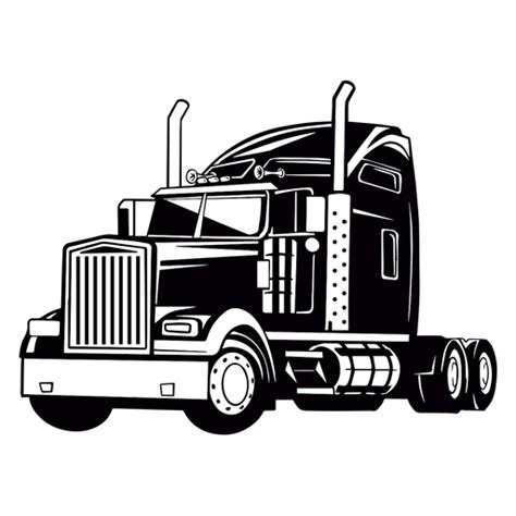 Cool Big Truck Drawing Png And Svg Design For T Shirts