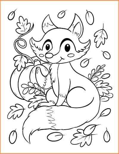 Fall Coloring Pages Printables Home Design Ideas