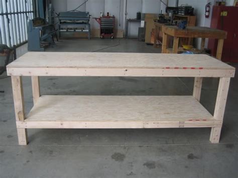 This outfeed table/workbench is designed for double duty so those with smaller shops can squeeze more work surface i have a small shop on the second story of a barn. how-to-build-work-bench-2 for use as a farmhouse table ...