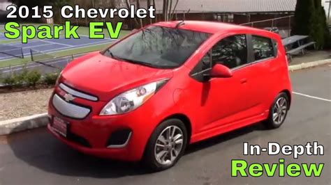 2015 Chevrolet Spark Ev Review Youtube