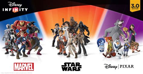 Disney Infinity 30 Announces New Marvel Star Wars Disney Pixar Play