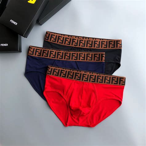 Cheap 2020 Cheap Fendi Underwear For Men 3 Pairs 21618128 Fb216181